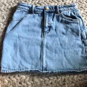 Jean skirt
